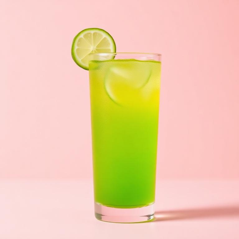 Glass of Cucumber & Lime juice